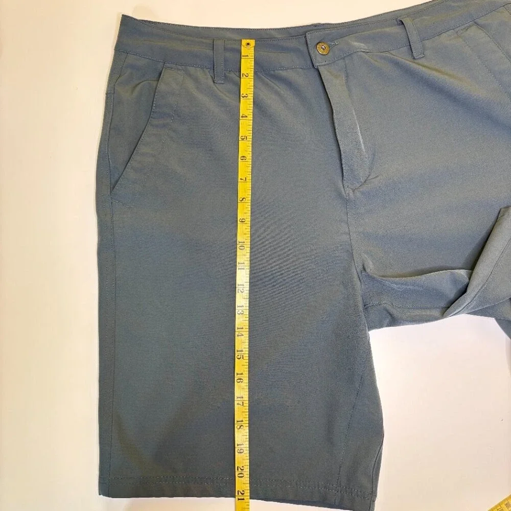 Gerry Mens Golf Hiking Performance Hybrid Shorts Size‎ 38 Green Stretch Beach